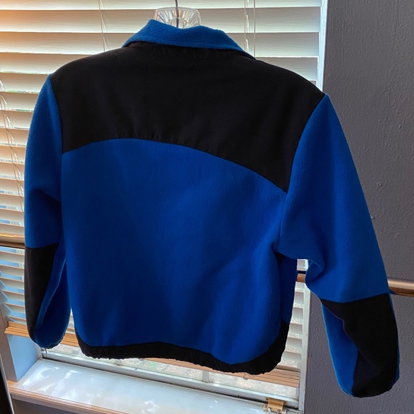 *SOLD* - *Final Sale Price/Buy Now* Champion Blue/orange Boys 6/7 fleece jacket - Picture 2 of 3